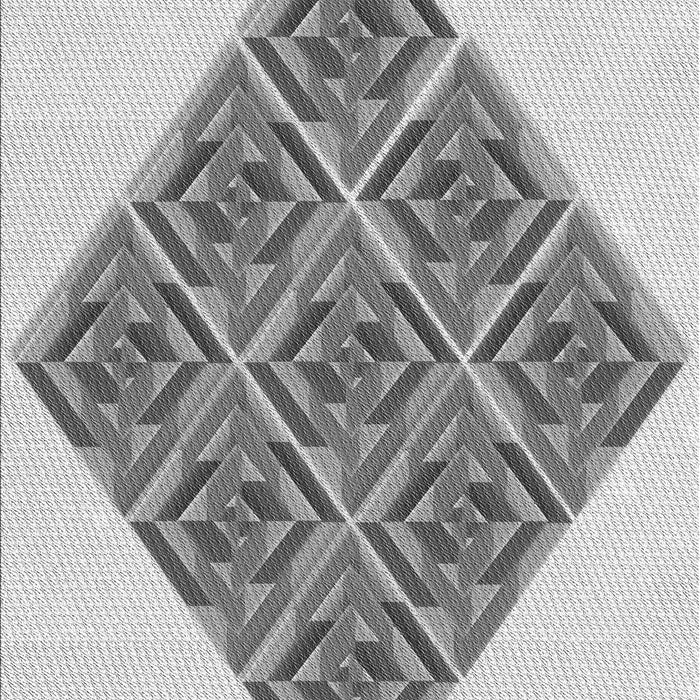 Machine Washable Transitional Platinum Gray Rug, wshpat1126gry