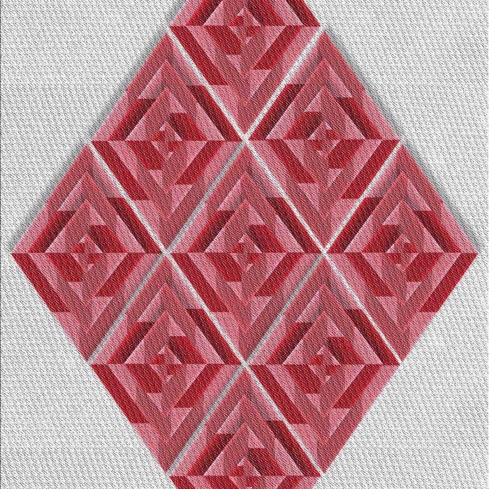 Patterned Gray Novelty Rug, pat1126