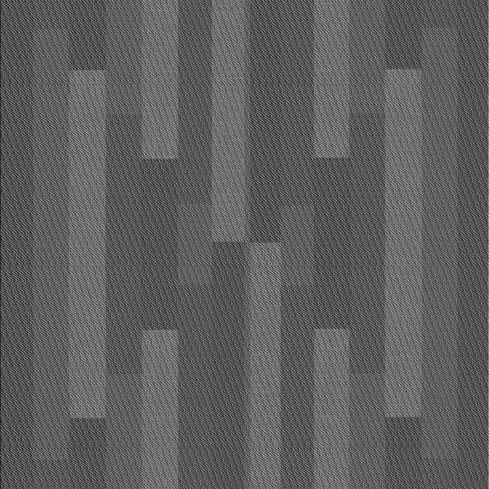 Patterned Black Rug, pat1128gry