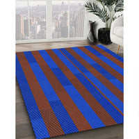 Patterned Purple Rug, pat1128lblu