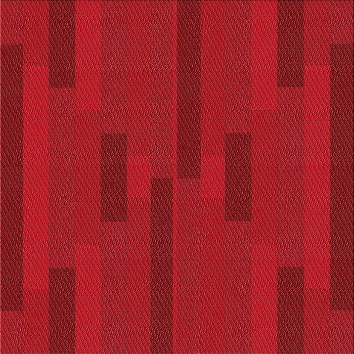 Round Patterned Red Rug, pat1128rd