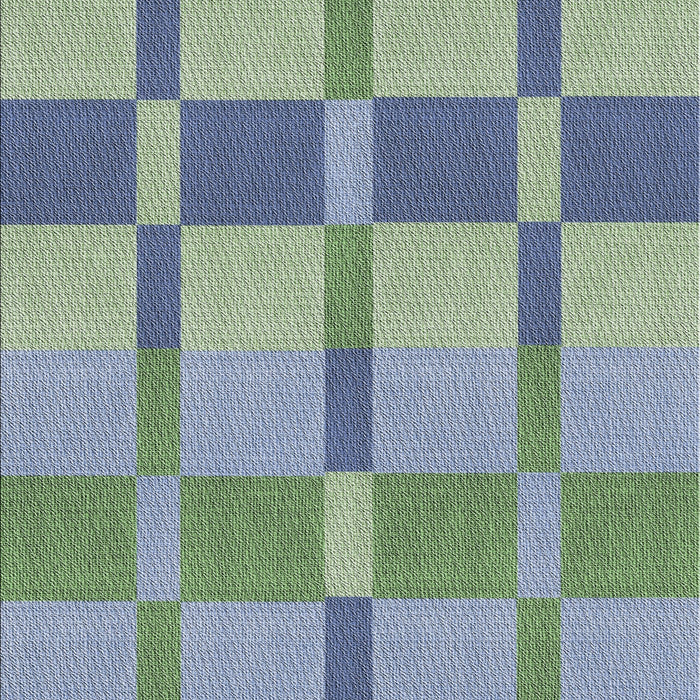 Machine Washable Transitional Green Rug, wshpat1129