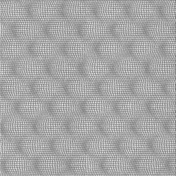 Square Patterned Carbon Gray Novelty Rug, pat112