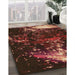 Machine Washable Transitional Red Rug in a Family Room, wshpat113org