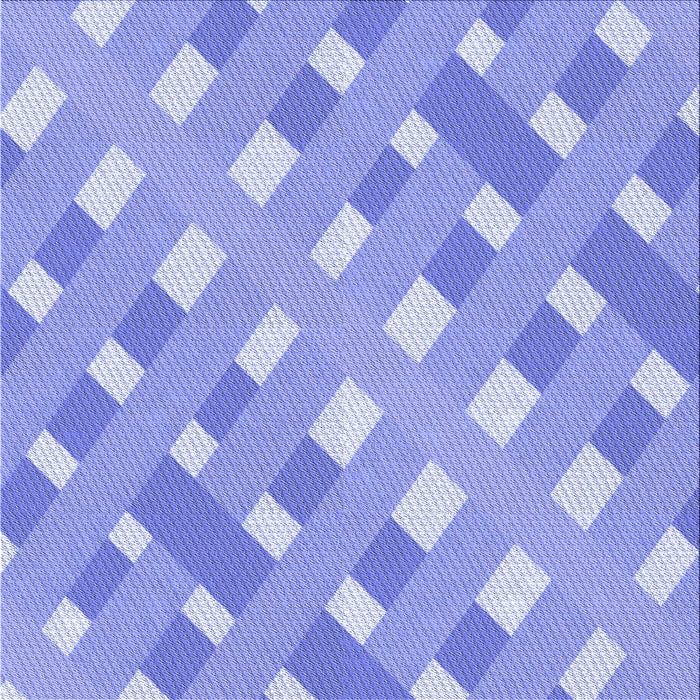 Round Machine Washable Transitional Light Slate Blue Rug, wshpat1130blu