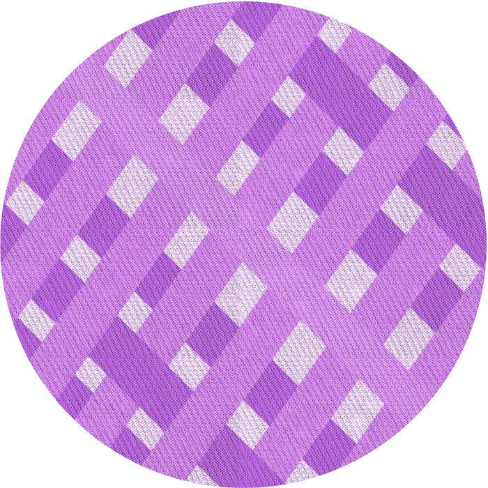 Square Machine Washable Transitional Violet Purple Rug in a Living Room, wshpat1130pur