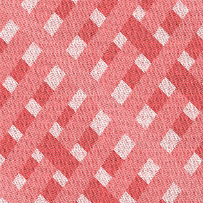 Round Machine Washable Transitional Light Coral Pink Rug, wshpat1130rd