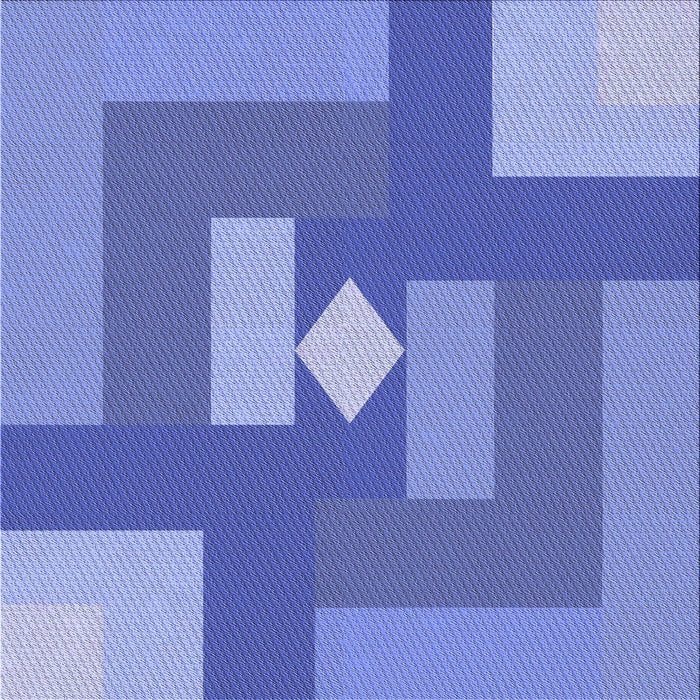 Round Machine Washable Transitional Denim Blue Rug, wshpat1131blu