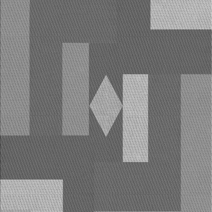 Patterned Ash Gray Rug, pat1131gry