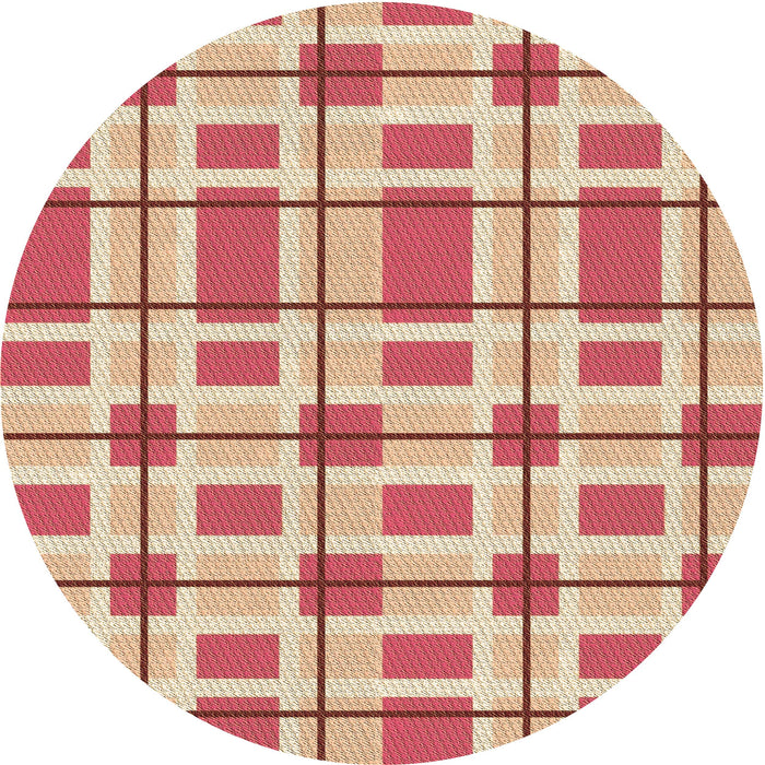 Square Machine Washable Transitional Red Rug in a Living Room, wshpat1132brn