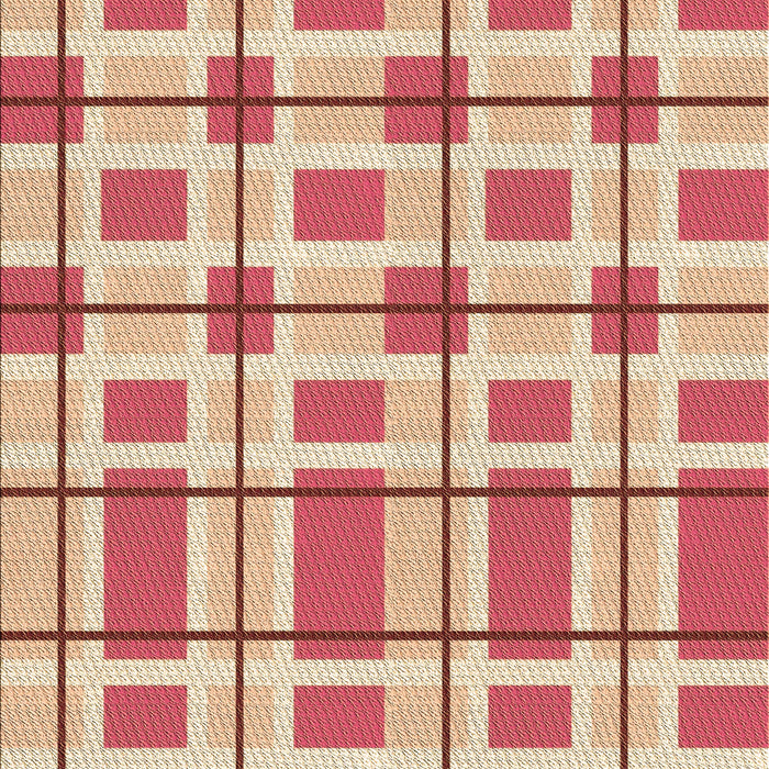Patterned Red Rug, pat1132brn
