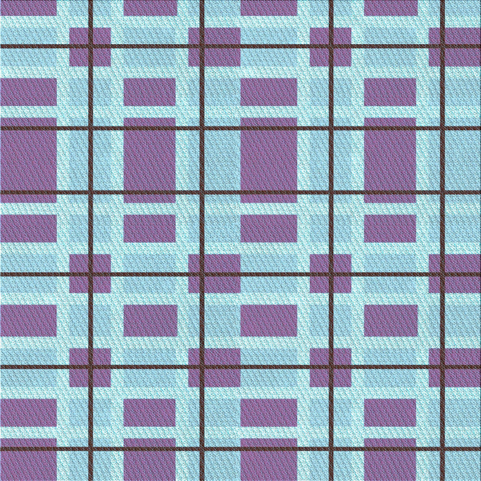 Round Patterned Blue Rug, pat1132lblu