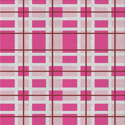 Sideview of Machine Washable Transitional Pink Rug, wshpat1132
