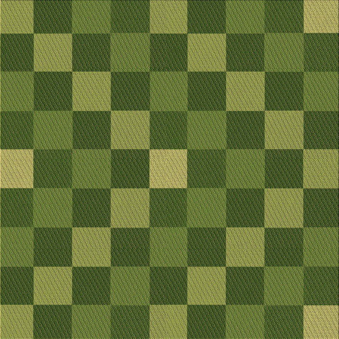 Round Patterned Green Rug, pat1133brn