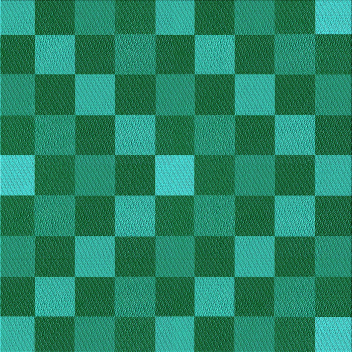 Round Patterned Forest Green Rug, pat1133lblu