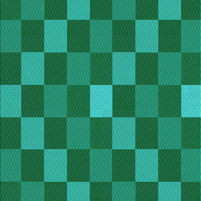 Patterned Forest Green Rug, pat1133lblu