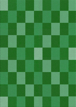 Patterned Lime Green Novelty Rug, pat1133