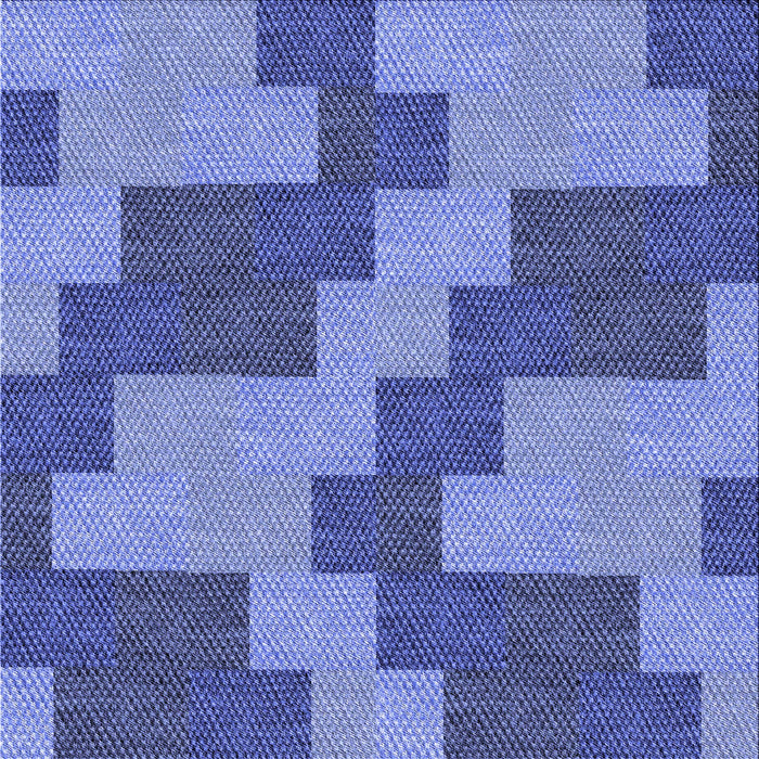 Round Patterned Sky Blue Rug, pat1134blu