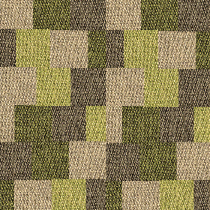 Patterned Metallic Gold Rug, pat1134brn