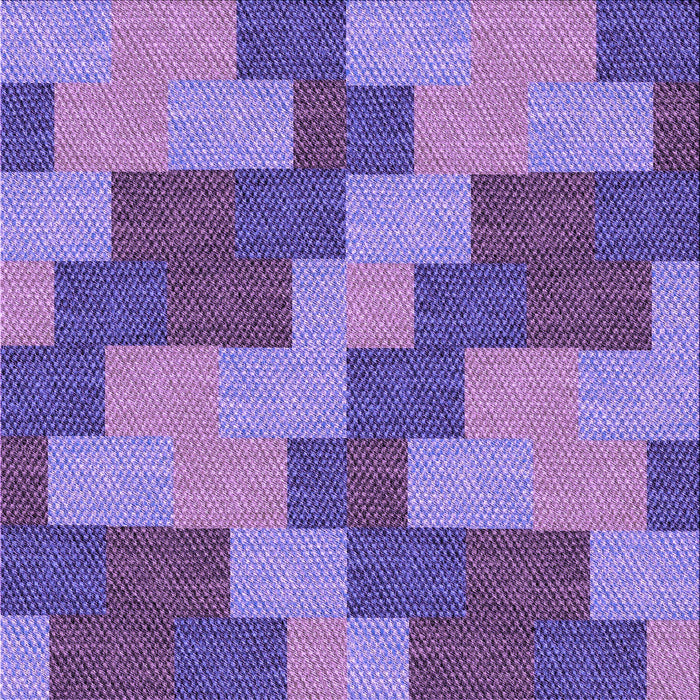 Round Patterned Amethyst Purple Rug, pat1134pur