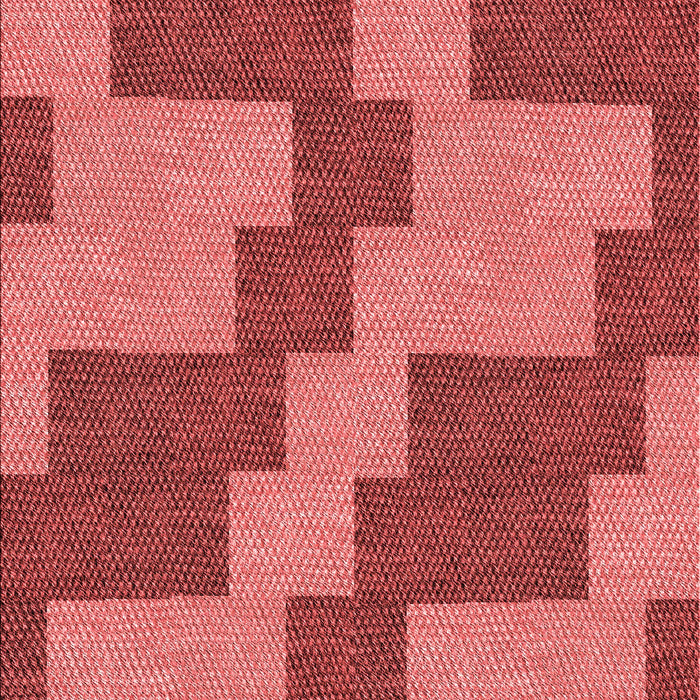 Machine Washable Transitional Red Rug, wshpat1134rd