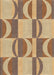 Patterned Sienna Brown Rug, pat1135brn