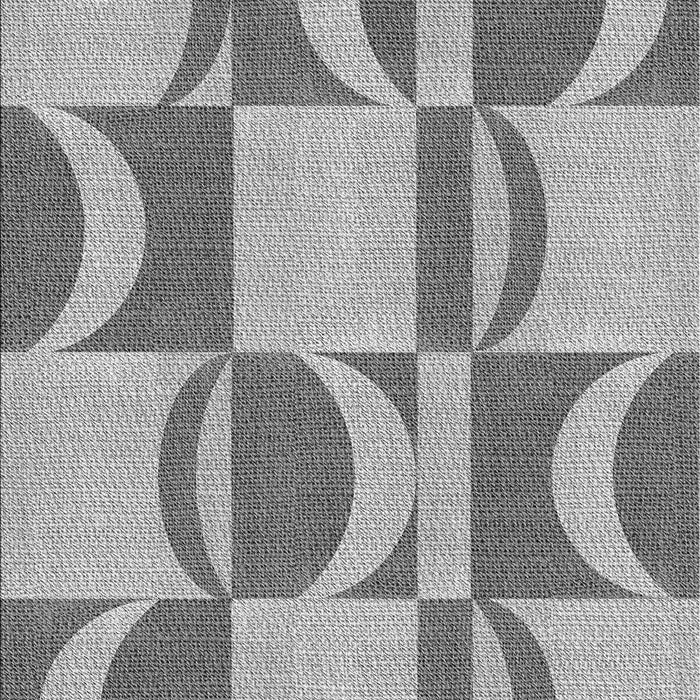 Patterned Silver Gray Rug, pat1135gry