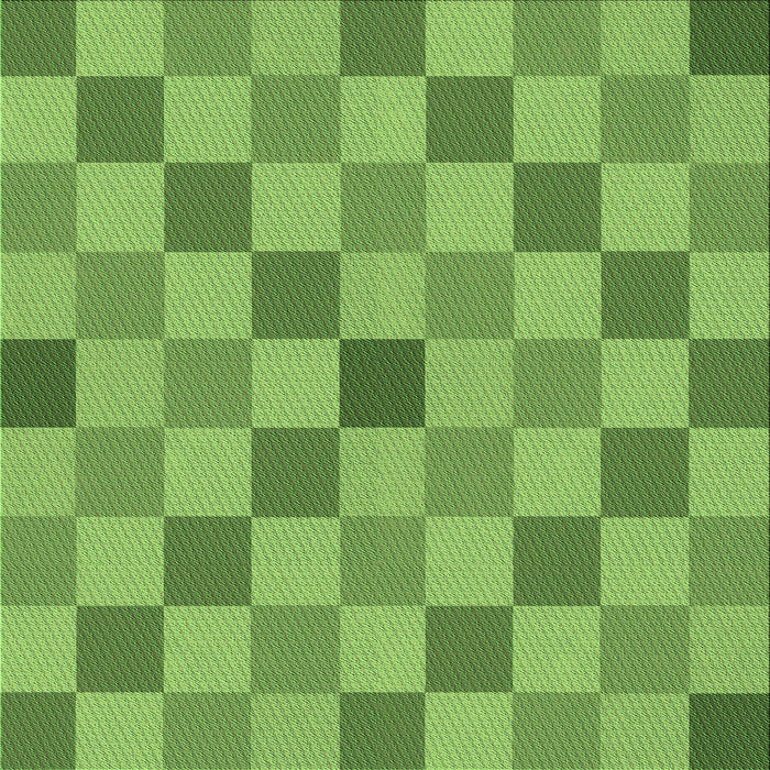 Round Patterned Dark Lime Green Rug, pat1136grn