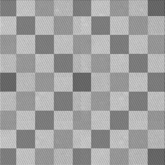 Round Patterned Gray Rug, pat1136gry