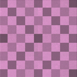 Square Patterned Violet Purple Novelty Rug, pat1136