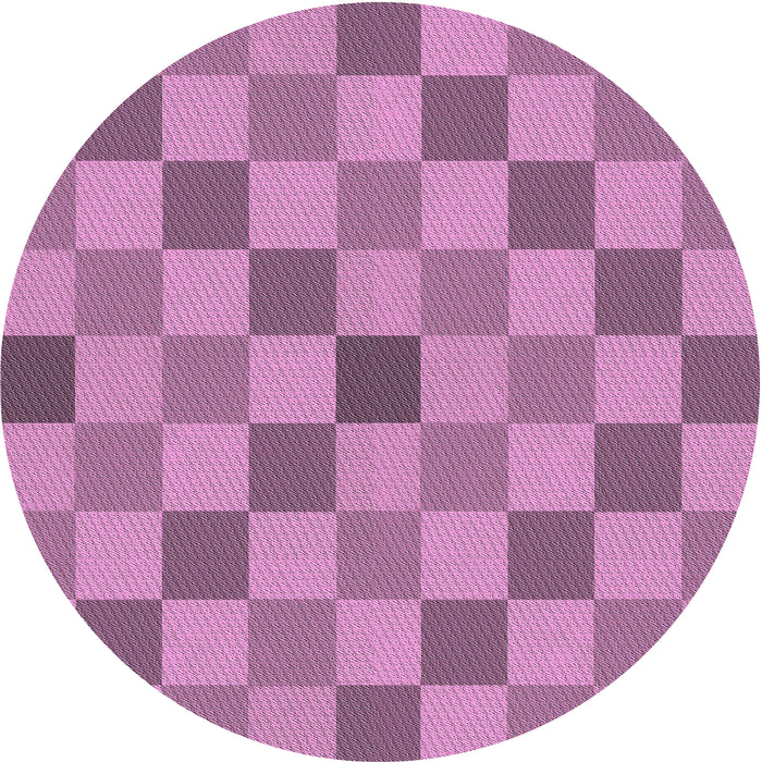 Sideview of Patterned Violet Purple Novelty Rug, pat1136