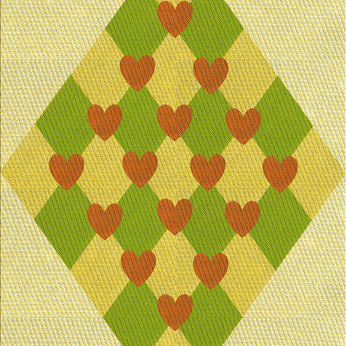 Patterned Brown Rug, pat1137yw