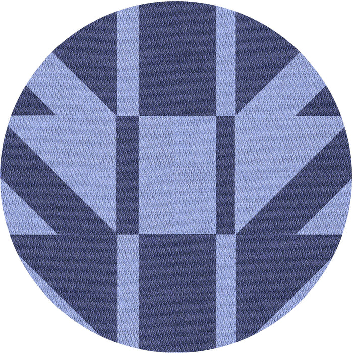 Square Machine Washable Transitional Sky Blue Rug in a Living Room, wshpat1139blu