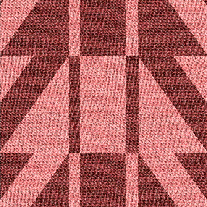 Patterned Red Rug, pat1139rd