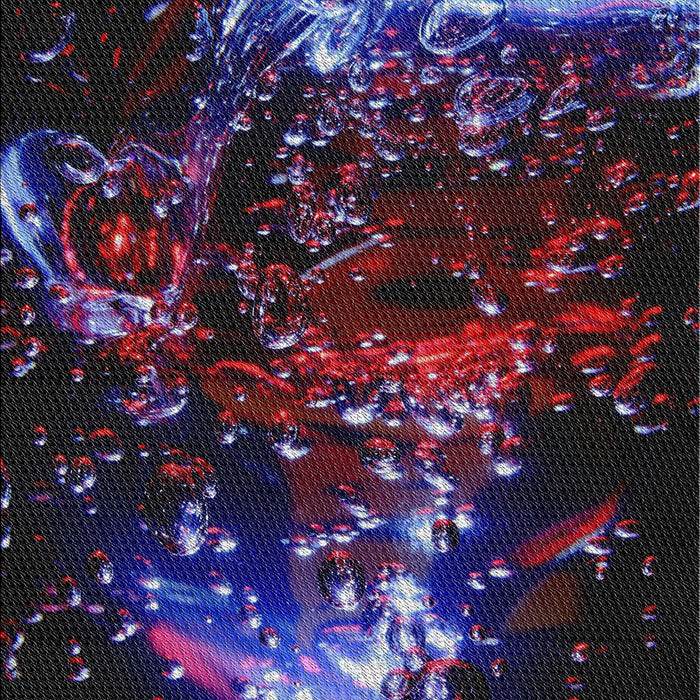 Machine Washable Transitional Purple Rug, wshpat113