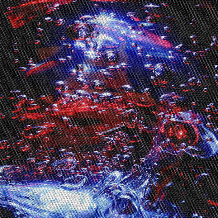 Square Patterned Purple Modern Rug, pat113