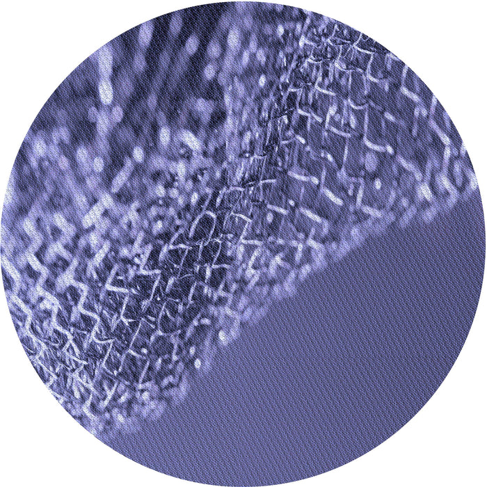 Square Machine Washable Transitional Purple Rug in a Living Room, wshpat114blu