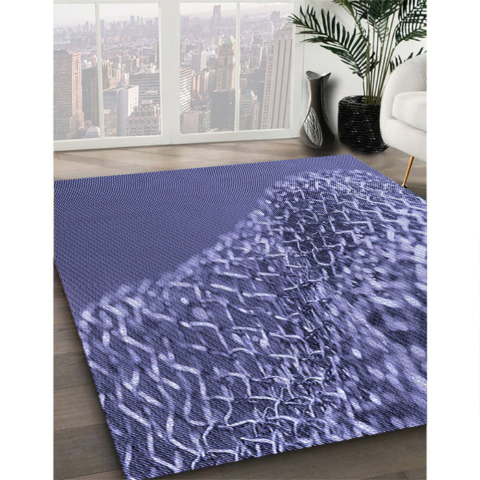 Machine Washable Transitional Purple Rug in a Family Room, wshpat114blu