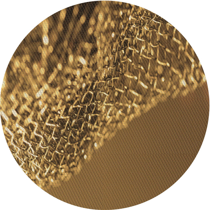 Square Machine Washable Transitional Dark Bronze Brown Rug in a Living Room, wshpat114brn