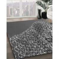 Patterned Gray Rug, pat114gry