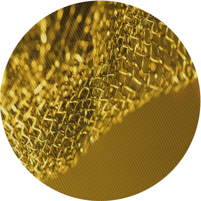 Square Patterned Dark Bronze Brown Rug, pat114yw