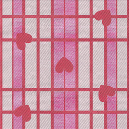 Square Patterned Light Rose Pink Novelty Rug, pat1140