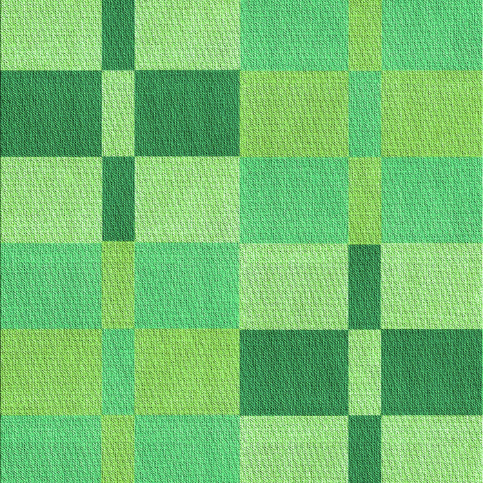 Patterned Emerald Green Rug, pat1141grn