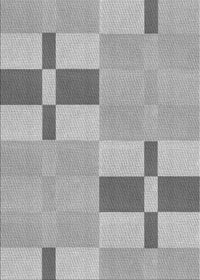 Machine Washable Transitional Gray Rug, wshpat1141gry