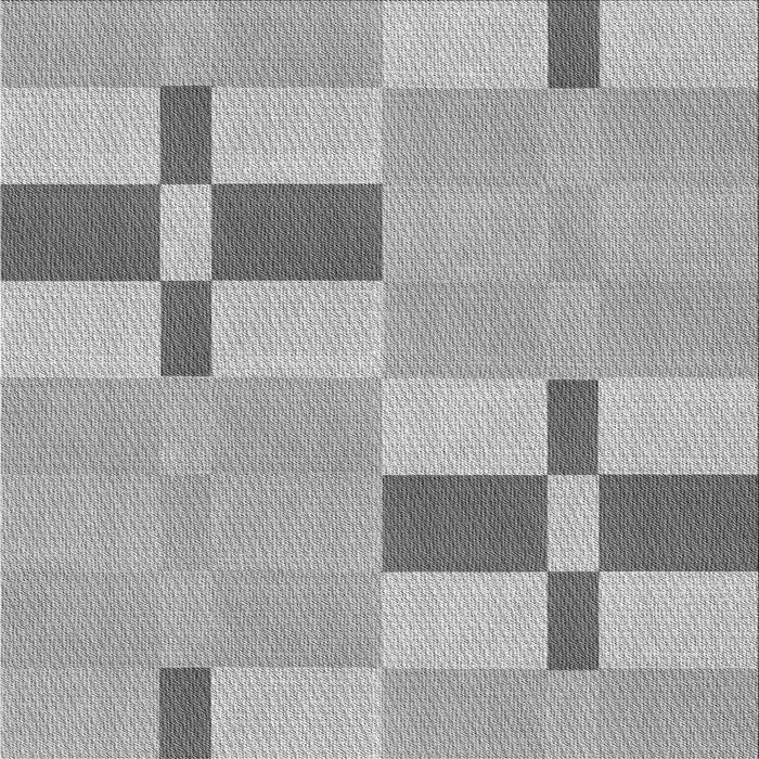 Round Patterned Gray Rug, pat1141gry