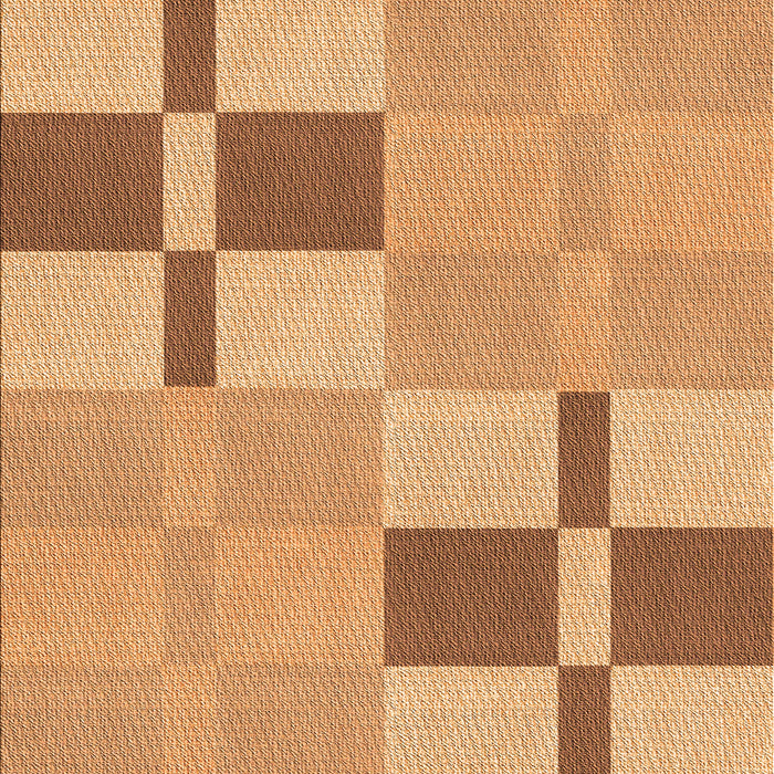 Patterned Yellow Orange Rug, pat1141org