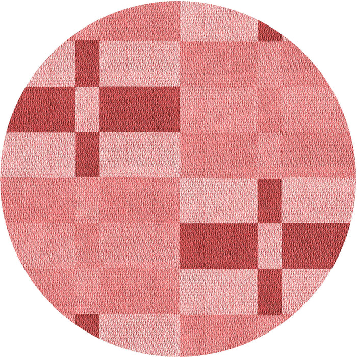Square Machine Washable Transitional Pastel Pink Rug in a Living Room, wshpat1141rd