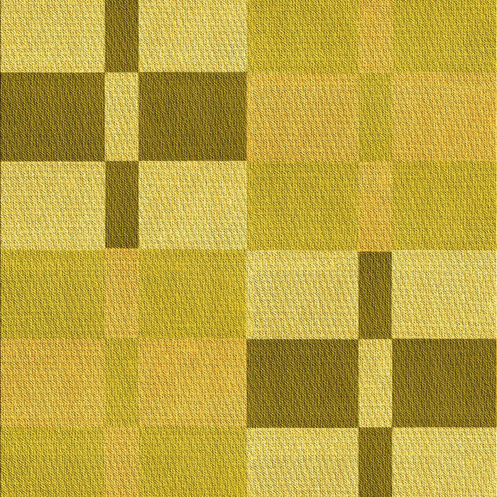 Machine Washable Transitional Yellow Rug, wshpat1141yw