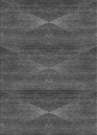 Machine Washable Transitional Platinum Gray Rug, wshpat1142gry