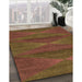 Patterned Sedona Brown Rug in Family Room, pat1142org